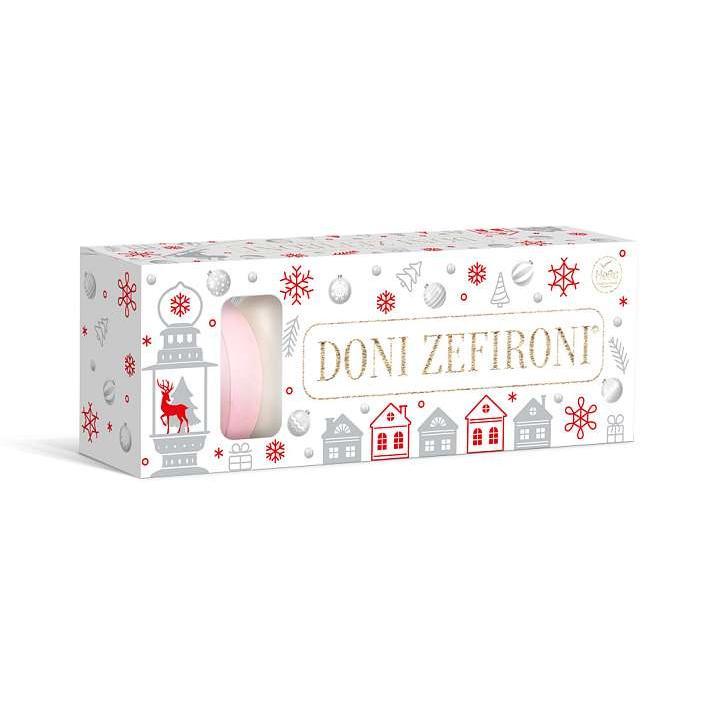 Зефир "DONI ZEFIRONI" вкус Абрикоса, Клубники, Дыни и Киви НГ 210г/Нева КФ