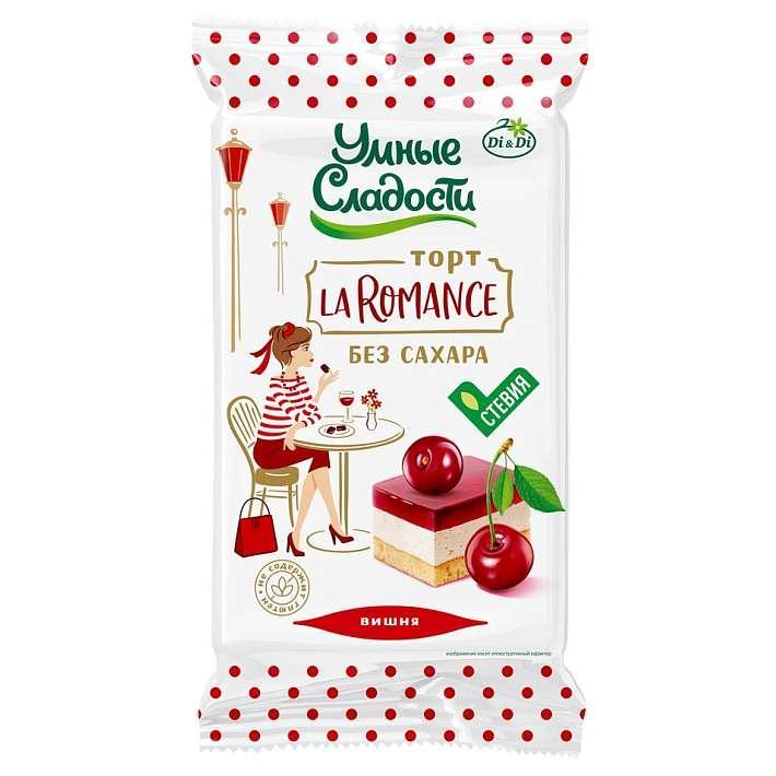 Торт "La Romance" со вкусом Вишни со стевией 220г/Ди энд Ди