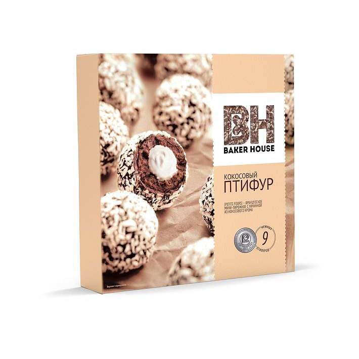 Пирожные "Птифур" с кокосовым кремом 225г/Раменский КК