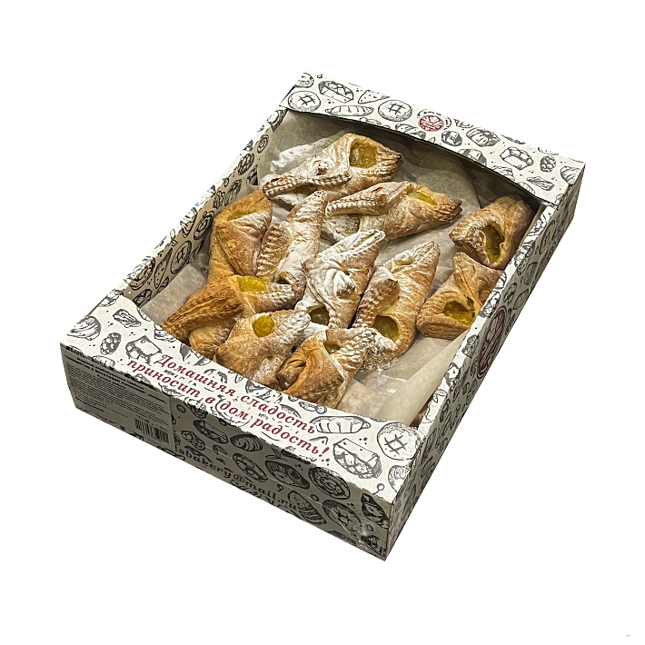 Изделие сдобное "Конвертик" с фруктовой начинкой Лимон 1,5 кг