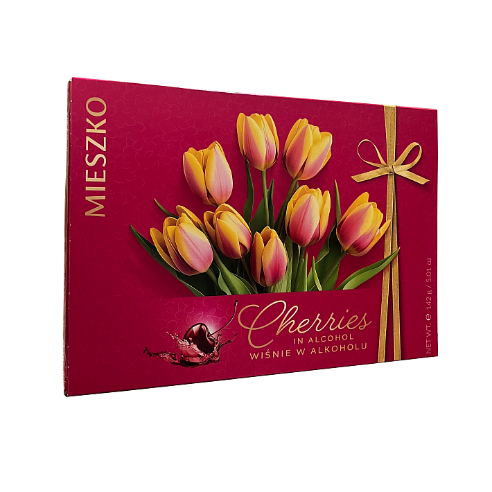 Набор конфет "CHERRIES IN ALCOHOL" ВЕСНА 142г/Mieszko