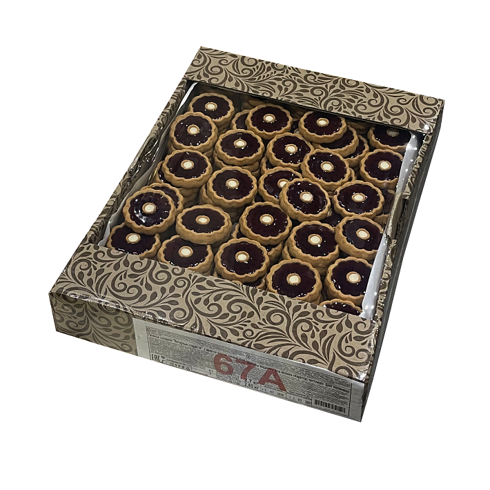 Печенье "Янтарные сладости" с ароматом Лесные ягоды 2,7 кг/Рускон