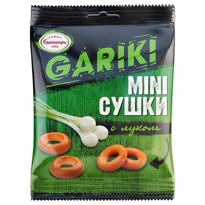 Сушки-мини GARIKI с луком 60г/18/Брянконфи