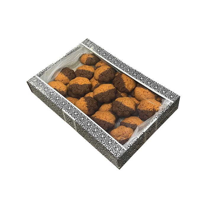 Печенье сдобное "Кракелюр" Какао-Апельсин" 1,05 кг/Аллион