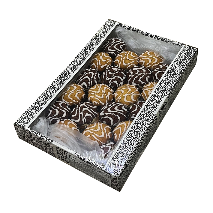 Печенье "Десертное" с какао и начинкой вкус Тирамису 1,1 кг/Аллион