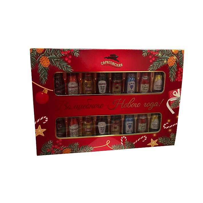 Набор конфет "Коктейль-Бар" НГ 240г/Саратовская КФ