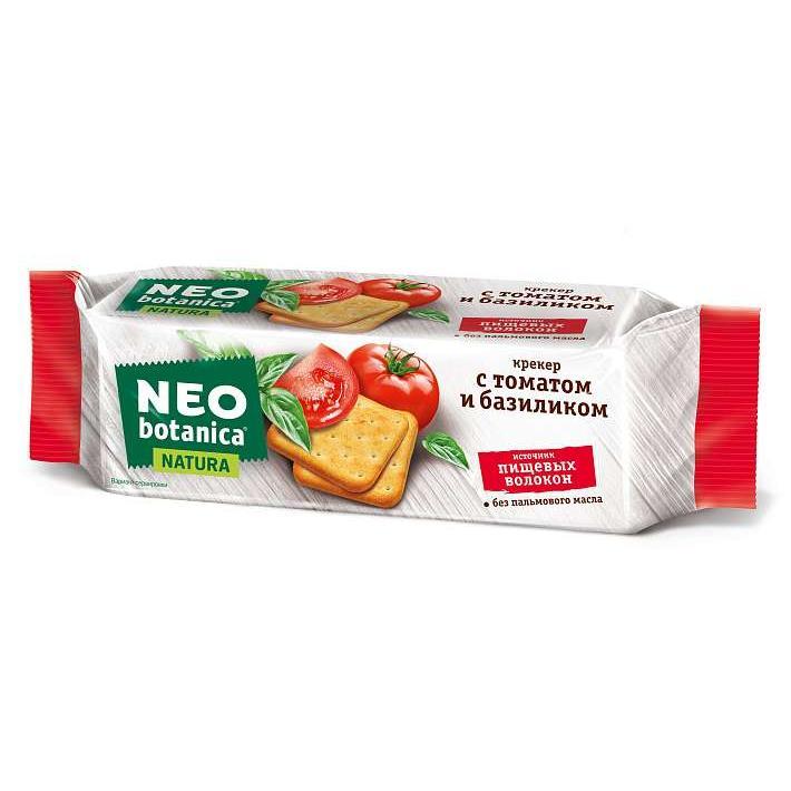 Крекер  "Neo-botanica" Natura с томатом и базиликом 175г/Рот-Фронт