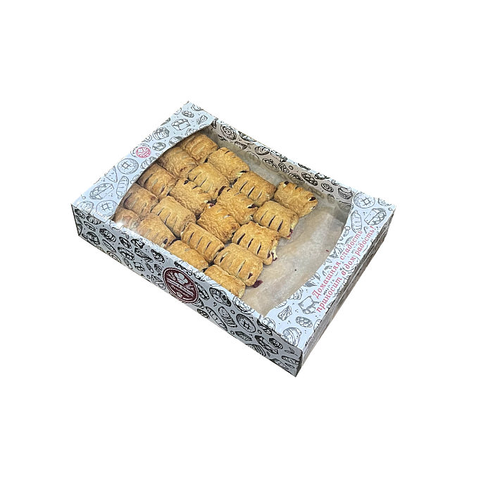 Изделие хлебобулочное "Штрудель" Ежевика-сливки 1,8 кг