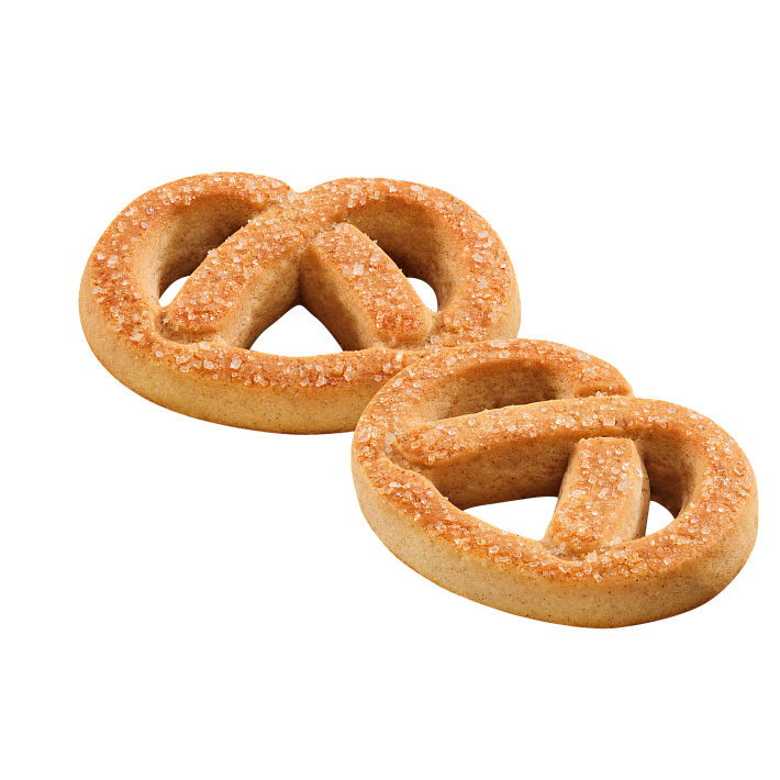 Печенье сахарное Кренделек с сахаром и корицей 4кг/Брянконфи