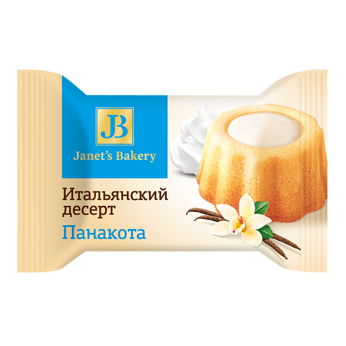 Десерт "Janets Bakery" итальянский Панакота 500гр/КФ Славянка