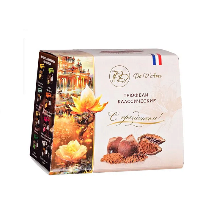 Трюфели "ПоД'АрИ" классические Весна 160г/Chocolat Mathez