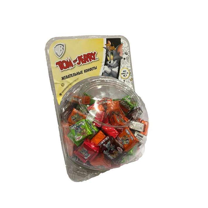 Жевательная конфета Tom and Jerry микс вкусов 11,5г/120шт/6бл/Скиф