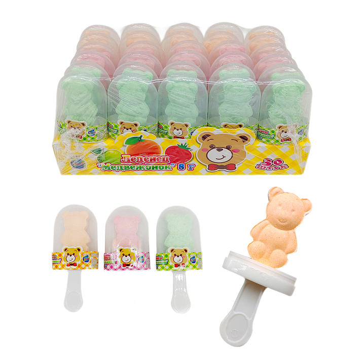 Леденец "Медвежонок" 8г/30шт/Скиф