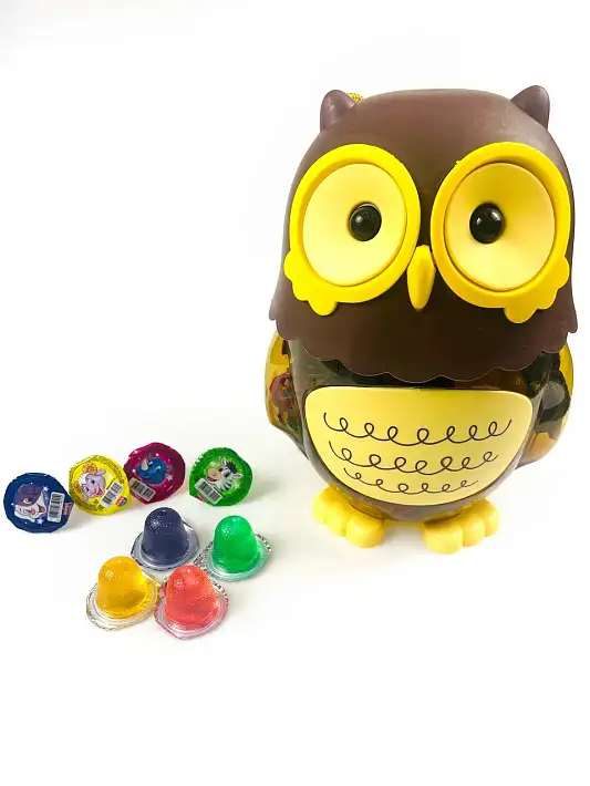 Десерт желейный "Сова" 13г/100шт/Канди Клаб