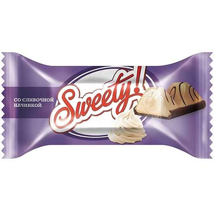Конфеты "SWEETY" со сливочной начинкой 500г/Эссен