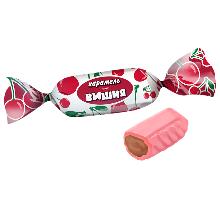 Карамель с фруктовой начинкой "Вишня" 1кг/Невский кондитер