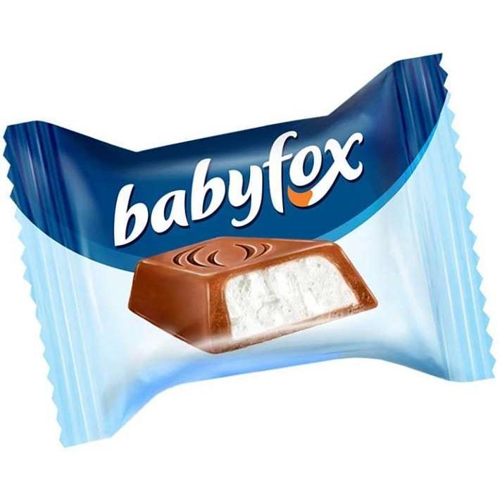 Конфеты Babyfox с молочной начинкой 500г/8пак/KDV