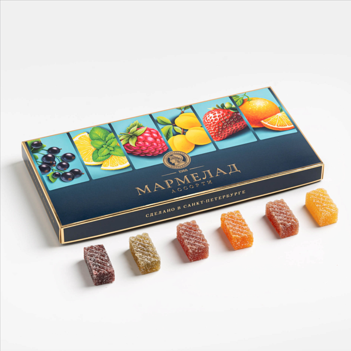 Мармелад "Ассорти" 320 гр/Петербургская Коллекция