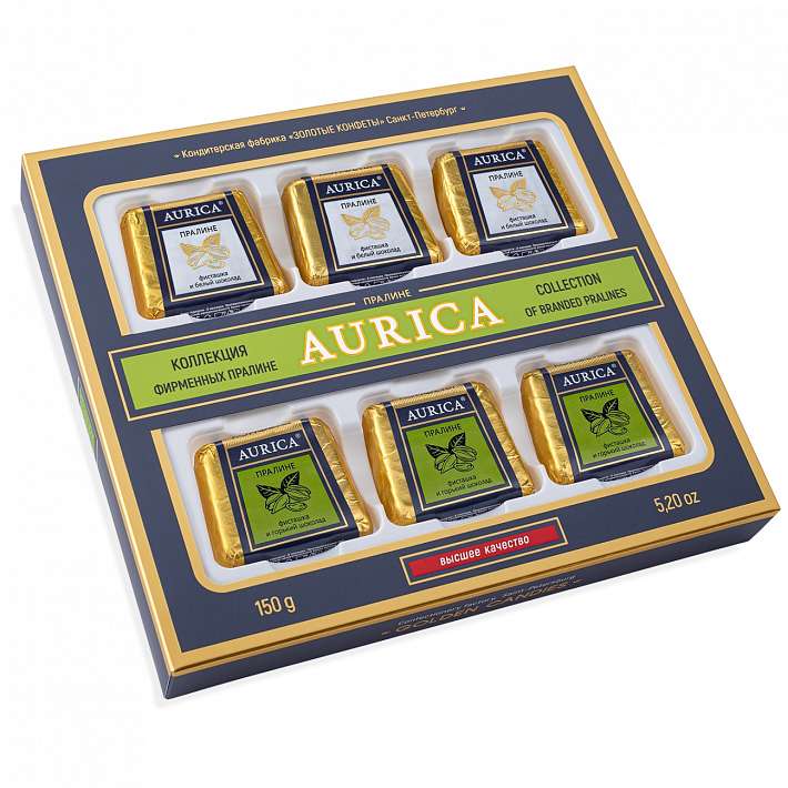 Набор конфет "AURICA" 150г/Golden Candies