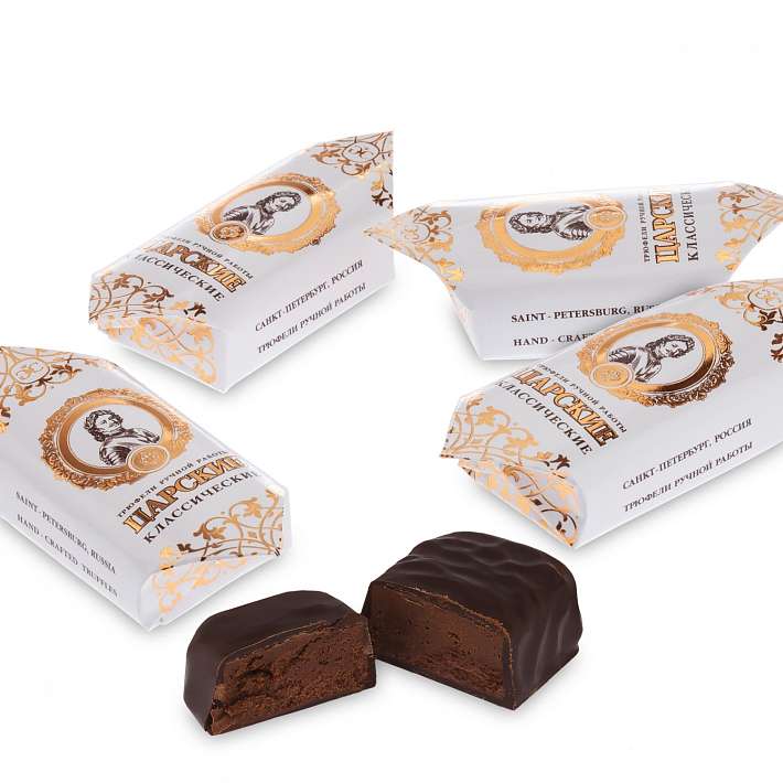 Трюфели "Царские" оригинальные классические флат 1кг/Golden Candies