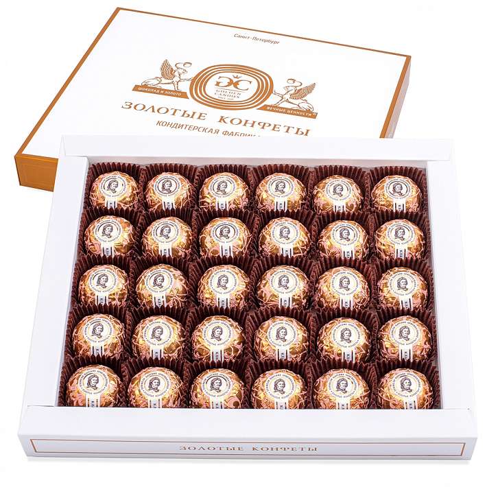 Набор конфет "Царские" Оригинальные Классика 450г/Golden Candies