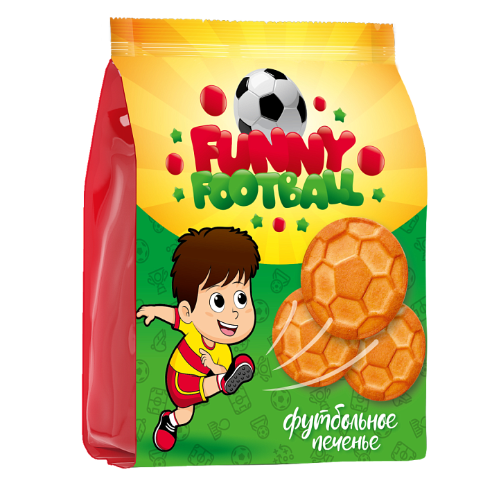Печенье Забавный футбол 250г/Брянконфи