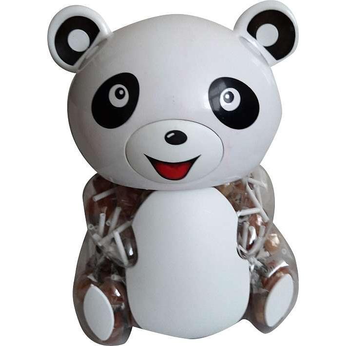 Карамель в банке-копилке Панда 10г/120шт/Скиф