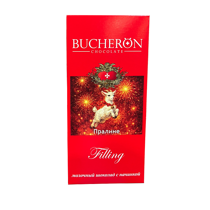 Шоколад "BUCHERON Filling" с начинкой Пралине НГ 85г/Интер Групп