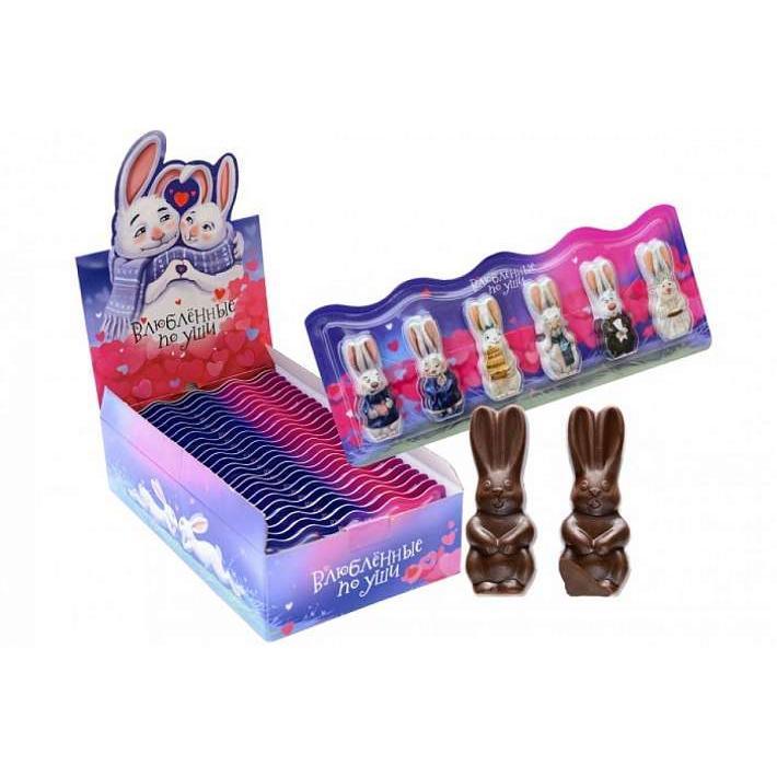 Набор конфет "Влюбленные по уши" 45г/АтАг