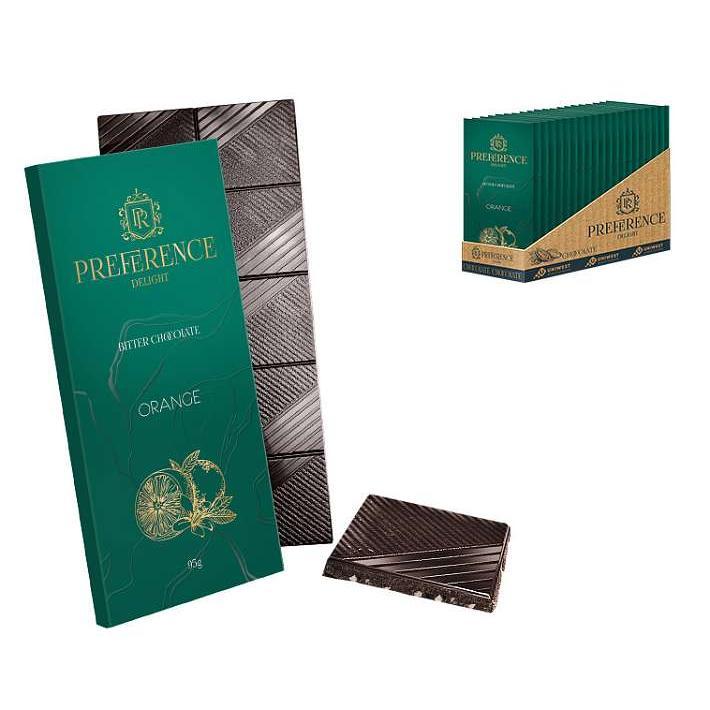 Шоколад "Preference Delight" горький с Апельсином 95г/Спартак