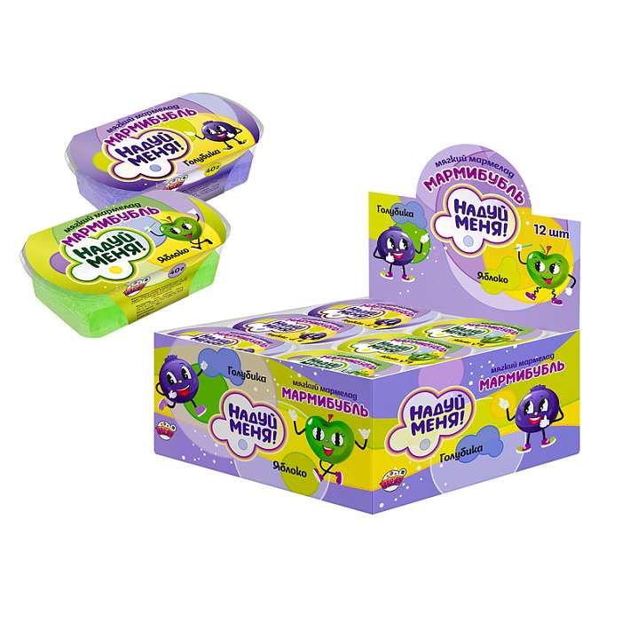 Мягкий мармелад "Мармибубль" 40г/12шт/fun Candy lab