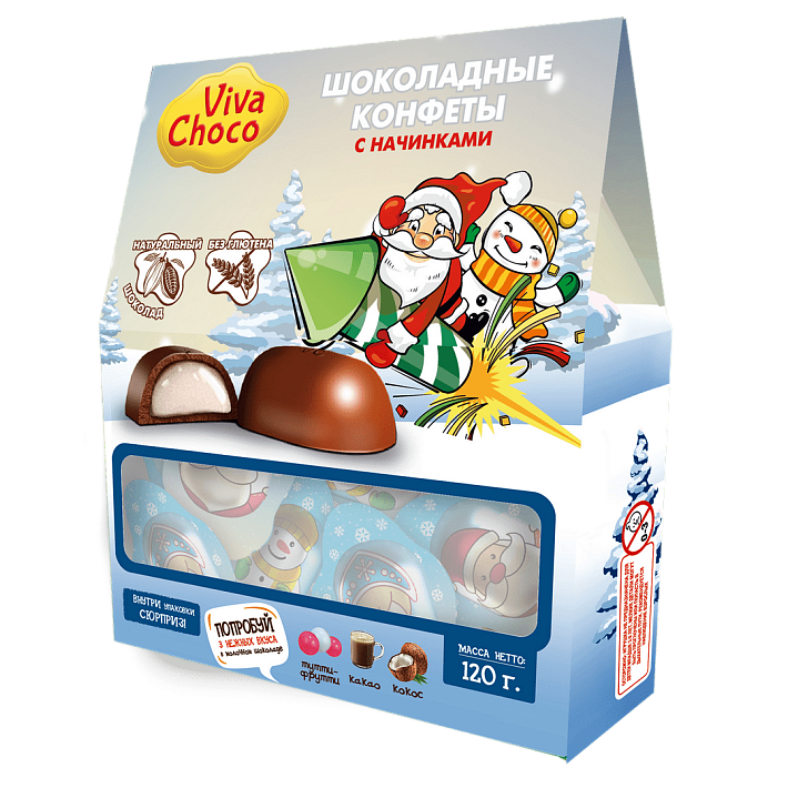 Набор конфет "VivaChoco ICE" 120г/Ванюшкины сладости