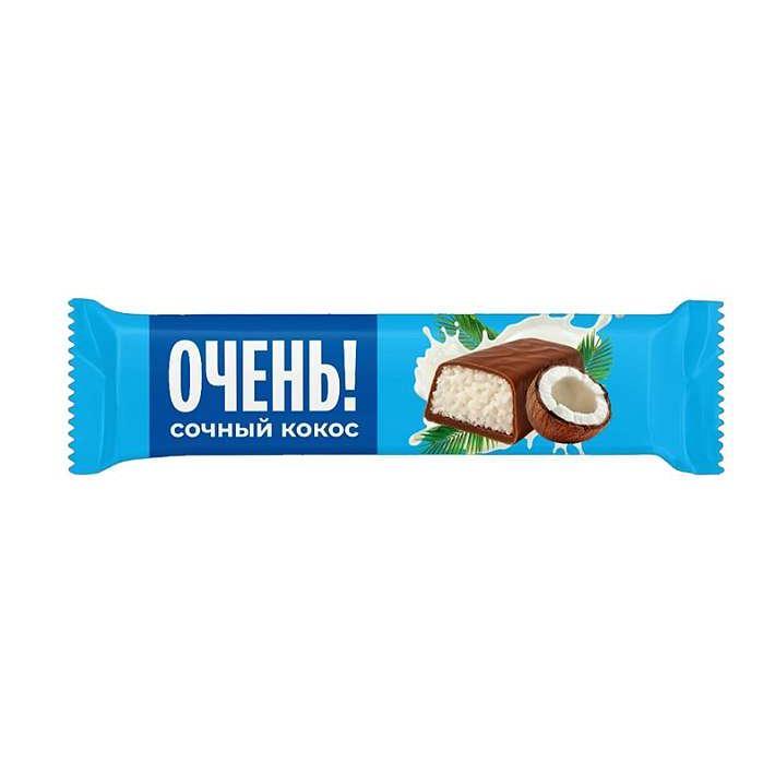 Батончик "Очень" с кокосом 47г/Славянка