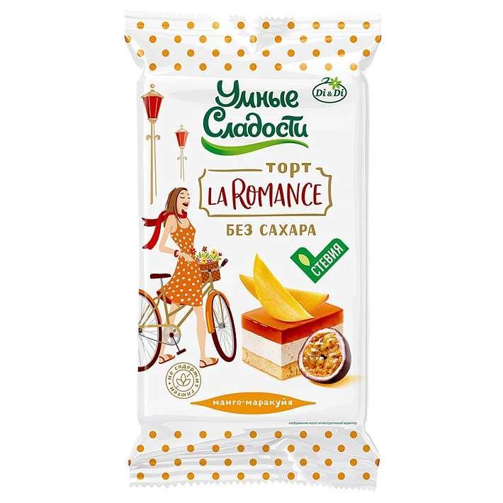 Торт "La Romance" со вкусом Манго-Маракуйя со стевией 220г/Ди энд Ди