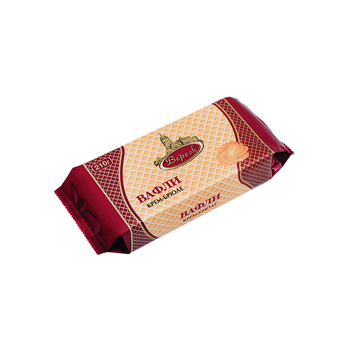 Вафли "Со вкусом Крем-Брюле" 210г/Вереск