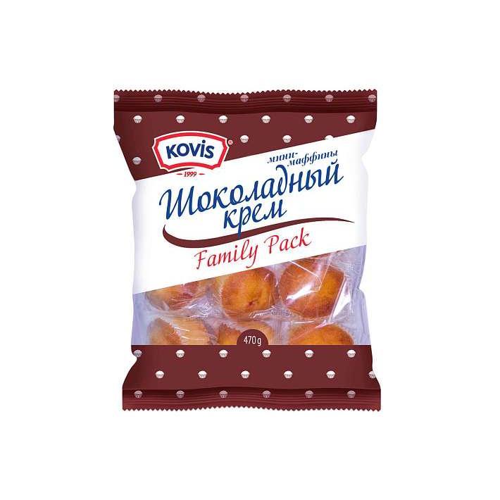 Мини-маффины "Kovis" Шоколад 470г/Раменский КК