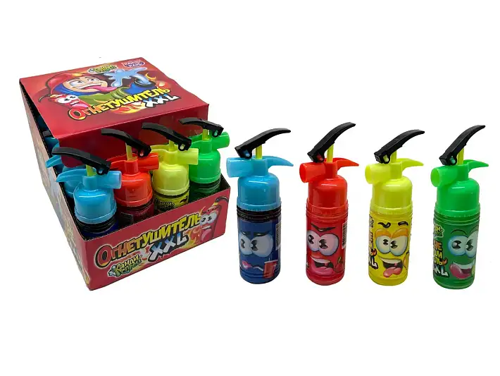 Жидкая конфета спрей Огнетушитель XXL 55мл /20шт/Candy Club