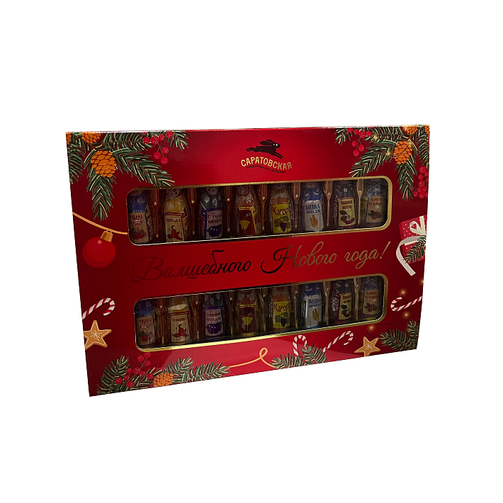 Набор конфет "Русский-Бар" НГ 240г/Саратовская КФ