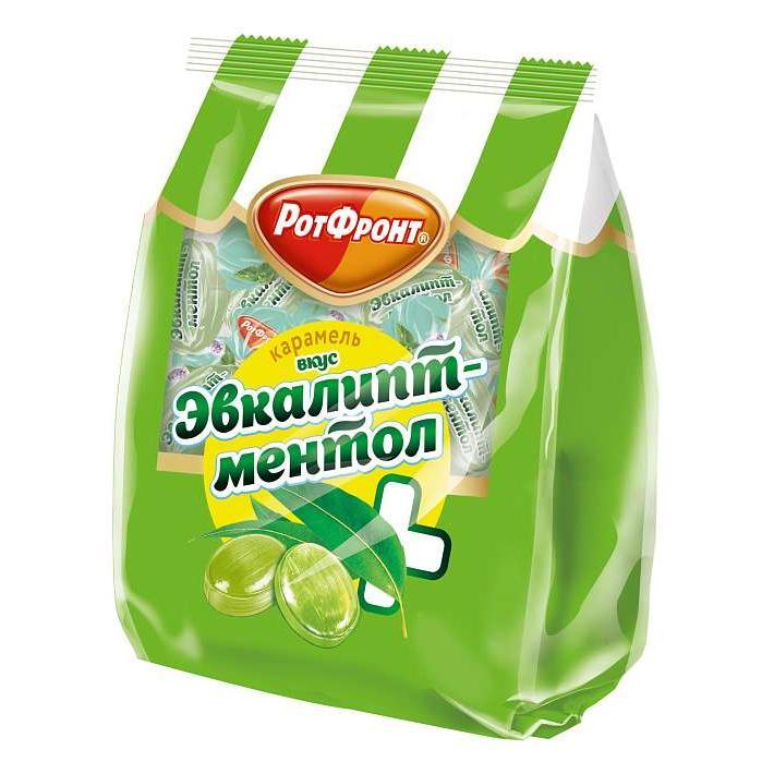 Карамель "Эвкалипт-ментол" 200г/Рот-Фронт