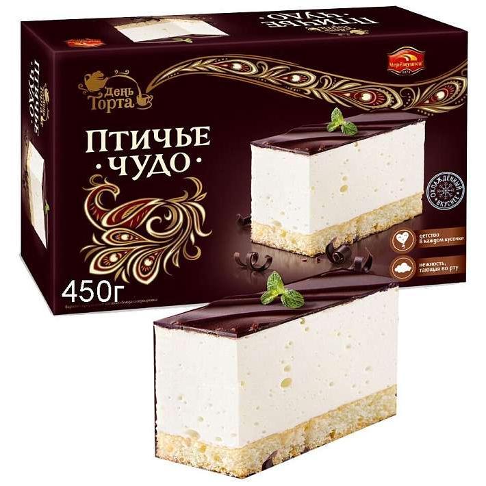 Торт "Птичье чудо" 450г/Черемушки