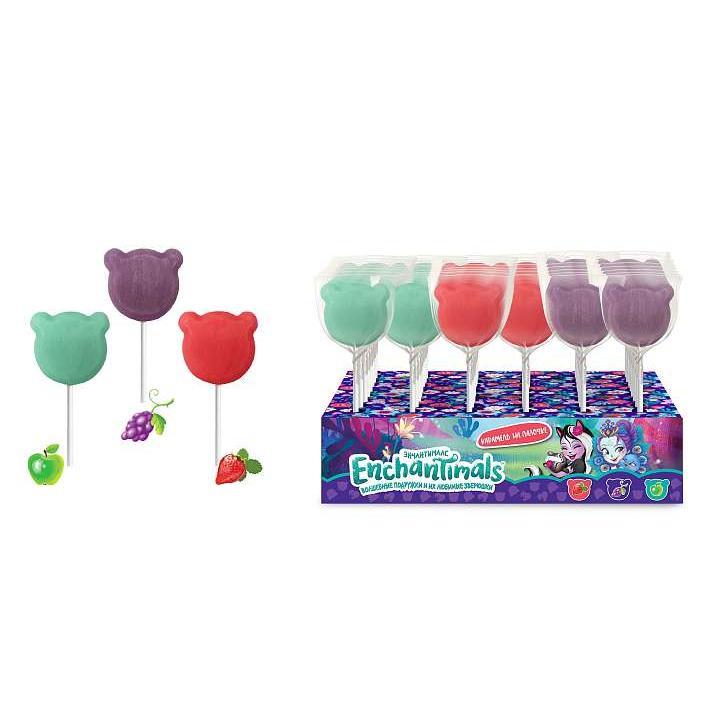 КТ94119 Enchantimals карамель на палочке 2г/48шт/Конфитой