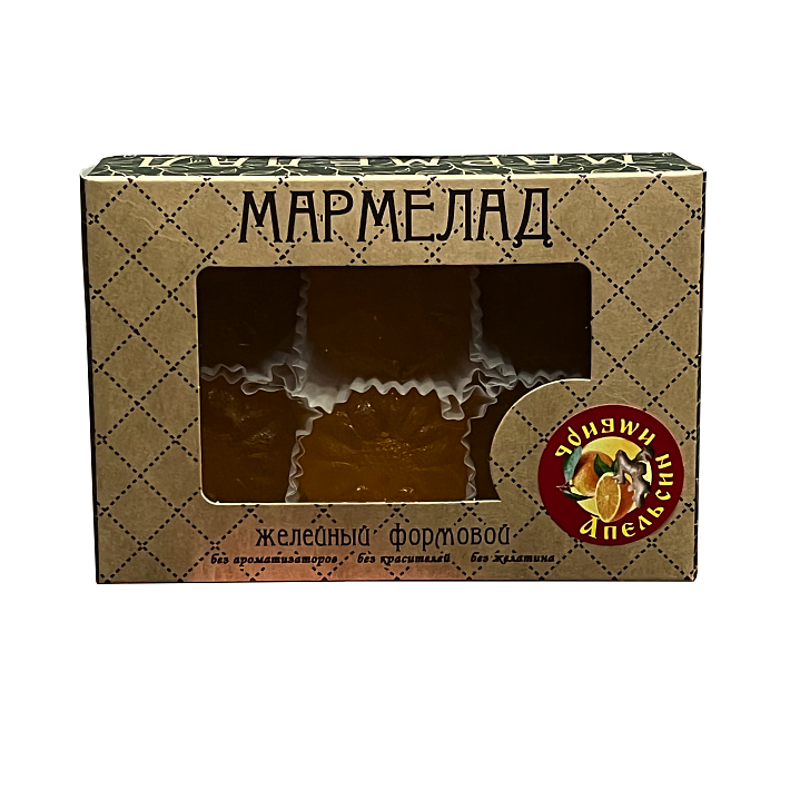 Мармелад ж/ф "Апельсин-Имбирь" 200г/Клен