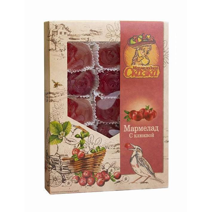 Мармелад "С Клюквой" 500 гр/Мармеладная сказка
