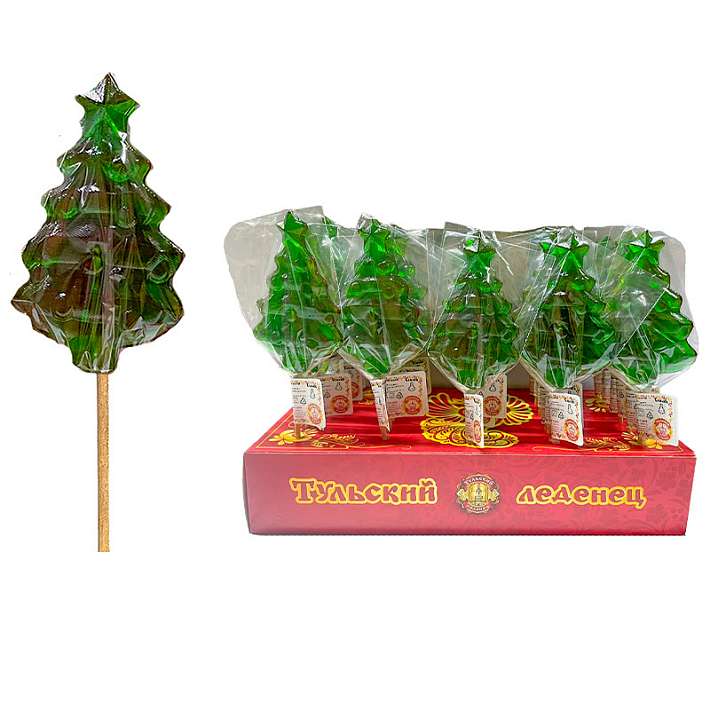 Леденец "Елочка" 40г/30шт/fun Candy lab