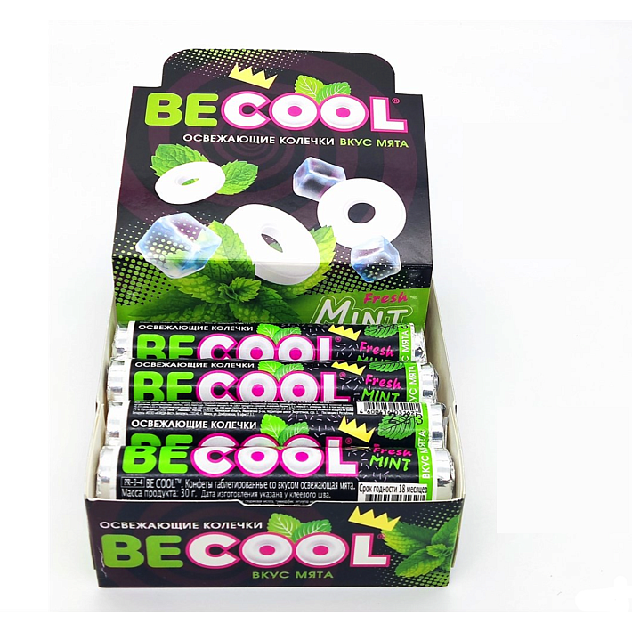 Мятные колечки "Be Cool" 30г/16шт/Сладкая сказка