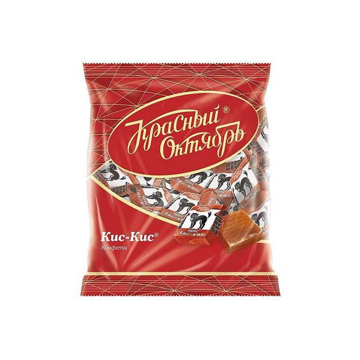 Ирис "Кис-Кис" 250г/12шт/Красный Октябрь