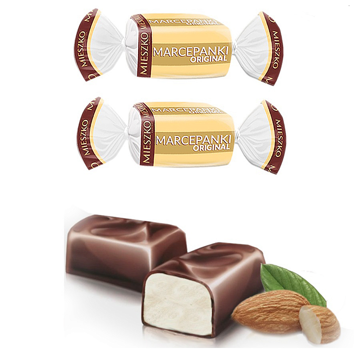 Конфеты Марципан 2,5кг/Mieszko