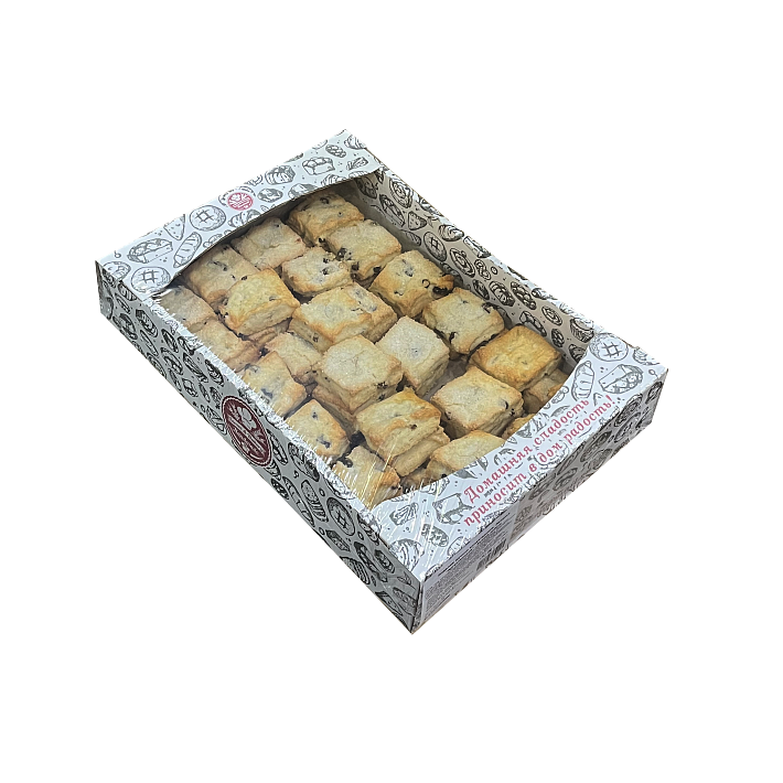 Печенье "Аргентинское" творожное с изюмом 1.8 кг