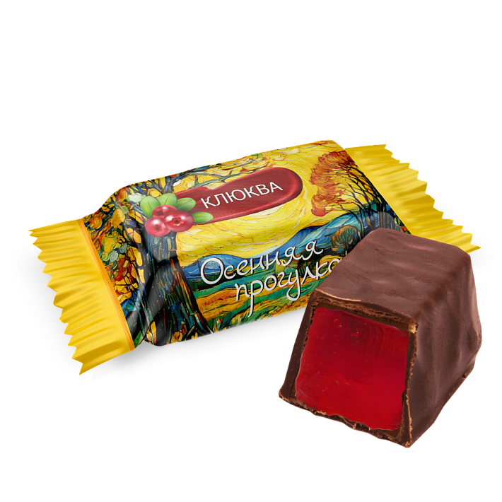 Конфеты "Осенняя прогулка" Клюква 1 кг/SweetLife
