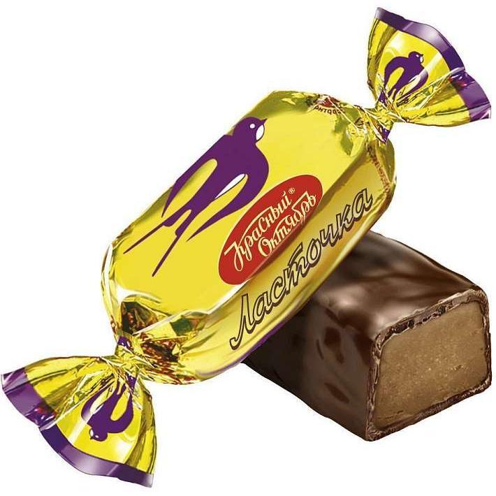 Конфеты "Ласточка" 1000г/Красный Октябрь